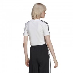 ADIDAS ADICOLOR CLASSICS CROPPED TEE (HC2036)ΛΕΥΚΟ