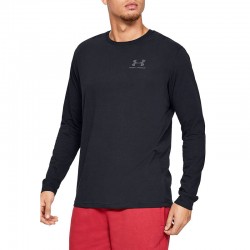 Under Armour Training Ανδρική Μπλούζα Μακρυμάνικη Μαύρη (1329585-001)