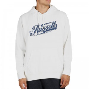 RUSSELL PULL OVER HOODY Ανδρική φούτερ εκρού (A2-014-2-045) RUSSELL PULL OVER HOODY Ανδρική φούτερ εκρού (A2-014-2-045)