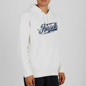 RUSSELL PULL OVER HOODY Ανδρική φούτερ εκρού (A2-014-2-045) RUSSELL PULL OVER HOODY Ανδρική φούτερ εκρού (A2-014-2-045)