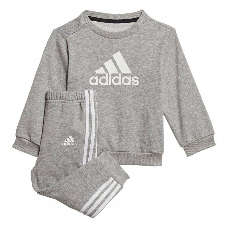 Adidas Badge of Sport French Terry Jogger (HM6613)ΓΚΡΙ ΒΡΕΦΙΚΟ ΣΕΤ ΦΟΡΜΕΣ