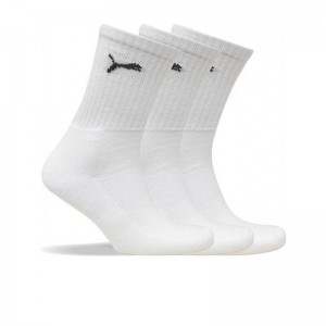 Puma Αθλητικές Κάλτσες Λευκές 3 Ζεύγη (7312-300) Puma Αθλητικές Κάλτσες Λευκές 3 Ζεύγη (7312-300)