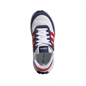 Adidas Αθλητικά Παιδικά Παπούτσια Running 70s Λευκά μπλε GW0339 Adidas Αθλητικά Παιδικά Παπούτσια Running 70s Λευκά μπλε GW0339