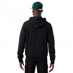 NEW ERA Milwaukee Bucks NBA Script Black Zip Hoodie (60284687)ΜΑΥΡΗ ΑΝΔΡΙΚΗ ΖΑΚΕΤΑ