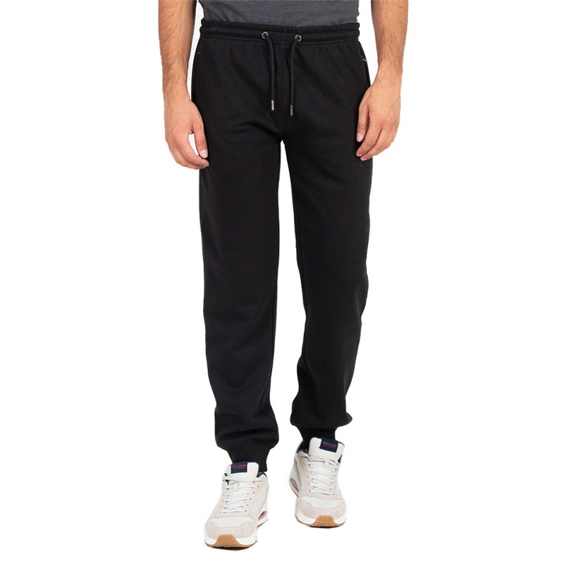 RUSSELL ATHLETIC CUFFED LEG  PANT (A2-707-2-099)ΜΑΥΡΟ ΠΑΝΤΕΛΟΝΙ ΦΟΡΜΑΣ ΜΕ ΛΑΣΤΙΧΟ KAI ΦΕΡΜΟΥΑΡ