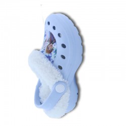 DISNEY Clog with warm lining (D4310327S-0174-0034) FROZEN ΣΙΕΛ ΠΑΝΤΟΦΛΑΚΙ ΜΕ ΓΟΥΝΑ