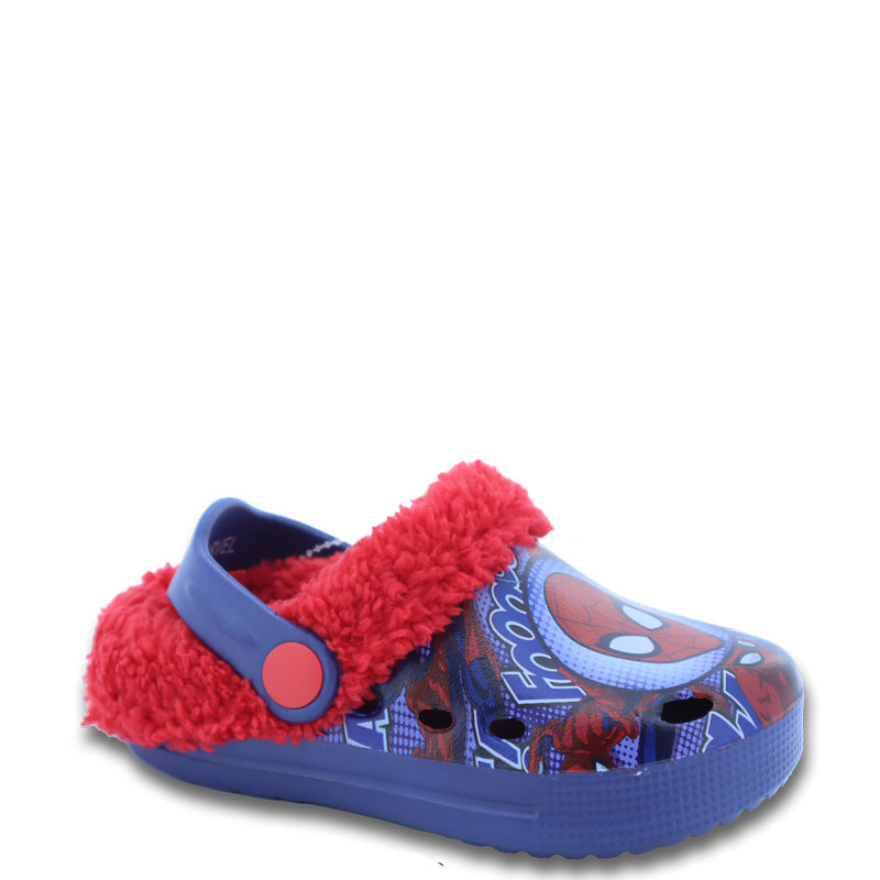 DISNEY Clog with digital print and warm lining (R1310273S-0174-0010)  Spider-Man ΜΠΛΕ ΠΑΝΤΟΦΛΑΚΙΑ ΜΕ ΓΟΥΝΑ