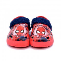 DISNEY Clog with digital print and warm lining (R1310273S-0174-0047)  Spider-Man ΚΟΚΚΙΝΟ ΠΑΝΤΟΦΛΑΚΙ ΜΕ ΓΟΥΝΑ