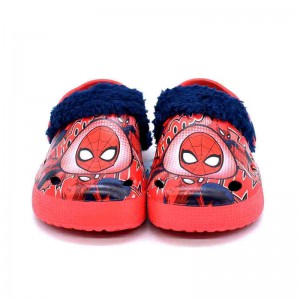 DISNEY Clog with digital print and warm lining (R1310273S-0174-0047)  Spider-Man ΚΟΚΚΙΝΟ ΠΑΝΤΟΦΛΑΚΙ ΜΕ ΓΟΥΝΑ