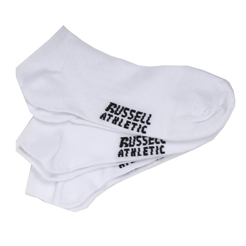 RUSSELL ATHLETIC NO SHOW SOCK ΚΑΛΤΕΣ ΛΕΥΚΕΣ  A5-213-3-WHITE