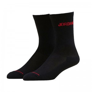 Jordan Αθλητικές Παιδικές Κάλτσες Μακριές για Αγόρι Μαύρες 6 Ζευγάρια (BJ0343-023)