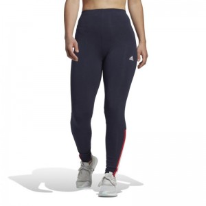 Adidas Essentials Pinstripe Block Training Γυναικείο Μακρύ Κολάν Ψηλόμεσο Μπλε (HL2101) Adidas Essentials Pinstripe Block Training Γυναικείο Μακρύ Κολάν Ψηλόμεσο Μπλε (HL2101)