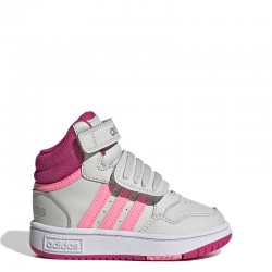 Adidas Hoops Mid 3.0 (GZ1934)ΓΚΡΙ/ΦΟΥΞ ΒΡΕΦΙΚΟ ΥΠΟΔΗΜΑ