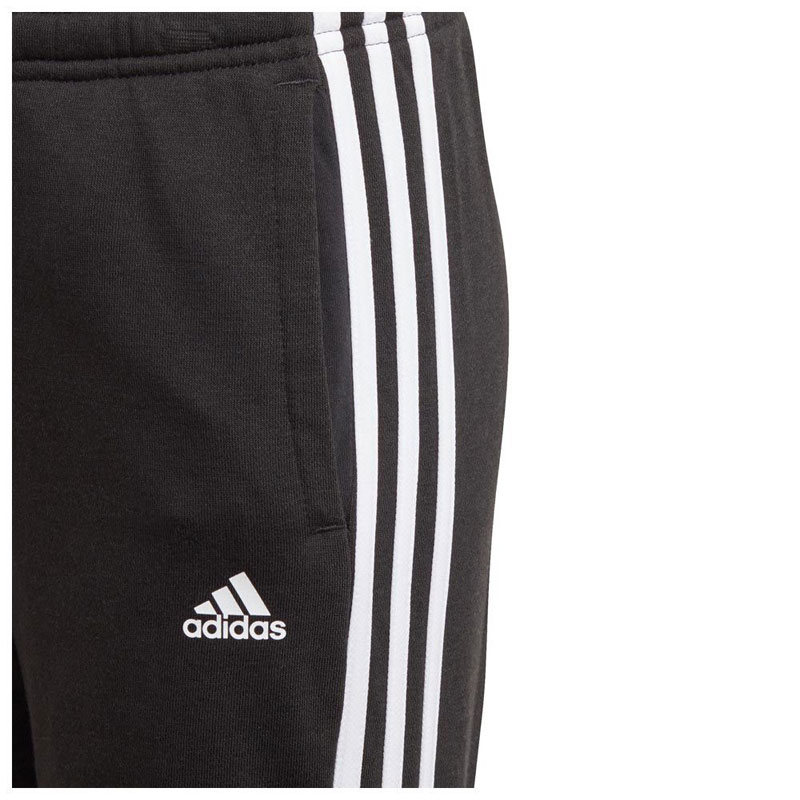 Adidas Essentials 3-Stripes (GN4054)ΜΑΥΡΟ ΠΑΙΔΙΚΟ Παντελόνι Φόρμας