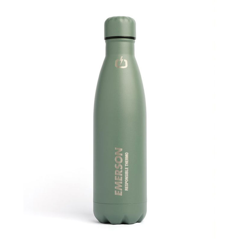 EMERSON DOUBLE WALL VACUUM BOTTLE (500 ML)ΠΡΑΣΙΝΟ ΘΕΡΜΟ ΜΠΟΥΚΑΛΙ