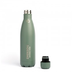 EMERSON DOUBLE WALL VACUUM BOTTLE (500 ML)ΠΡΑΣΙΝΟ ΘΕΡΜΟ ΜΠΟΥΚΑΛΙ