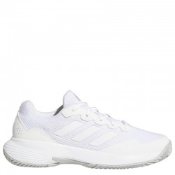 Adidas Gamecourt 2.0 Γυναικεία Παπούτσια Τένις Λευκά (GW4971)