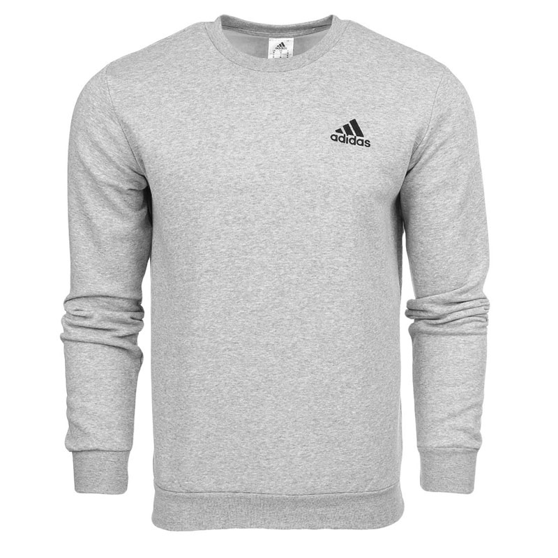 ADIDAS ESSENTIALS FLEECE SWEATSHIRT (H12221)ΑΝΔΡΙΚΗ ΓΚΡΙ ΦΟΥΤΕΡ ΜΠΛΟΥΖΑ