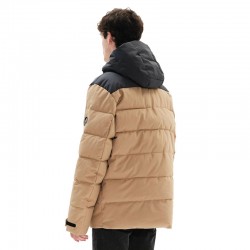 EMERSON ΑΝΔΡΙΚΟ ΜΠΟΥΦΑΝ OUTDOOR PUFFER ΜΕ ΚΟΥΚΟΥΛΑ ΜΠΕΖ (222.EM10.15-BEIGE/EBONY)