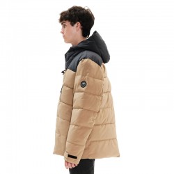 EMERSON ΑΝΔΡΙΚΟ ΜΠΟΥΦΑΝ OUTDOOR PUFFER ΜΕ ΚΟΥΚΟΥΛΑ ΜΠΕΖ (222.EM10.15-BEIGE/EBONY)