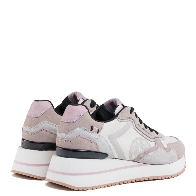 Franklin & Marshall Delta Resonances Γυναικεία Sneakers Γκρι (FRET0005L-3291)