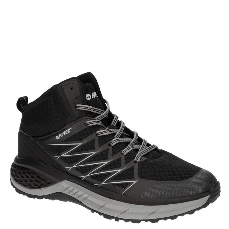 HI-TEC TRAIL DESTROYER MID WATERPROOF (O010416-021-99)ΜΑΥΡΟ ΑΔΙΑΒΡΟΧΟ ΥΠΟΔΗΜΑ