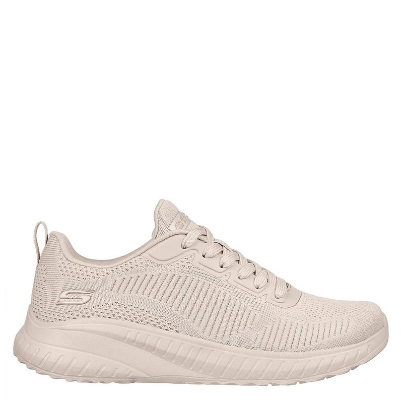 Skechers  BOBS SQUAD CHAOS-FACE OFF ΓΥΝΑΙΚΕΙΟ ΠΑΠΟΥΤΣΙ NUDE 117209-NUDE