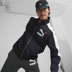 PUMA T7 Fandom Track Jacket Men (536109-01)ΜΑΥΡΗ ΑΝΔΡΙΚΗ ΖΑΚΕΤΑ