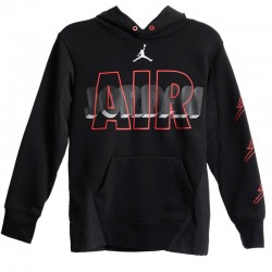 JORDAN SIDELINE FLC PO HOODIE Μαύρο (95B767-023)ΠΑΙΔΙΚΗ ΦΟΥΤΕΡ ΜΠΛΟΥΖΑ