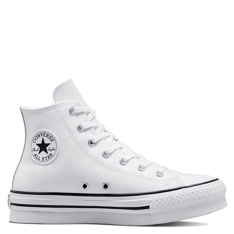 Converse Chuck Taylor All Star Eva Lift Hi Παιδικα Μποτάκια Λευκά(A02486C)