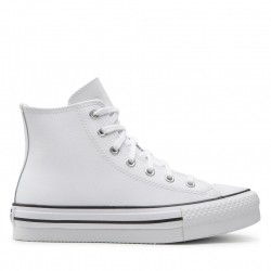 Converse Chuck Taylor All Star Eva Lift Hi Παιδικα Μποτάκια Λευκά(A02486C)