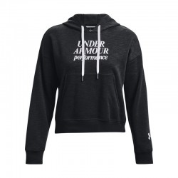 Under Armour Essential Script Hoodie WMNS (1374107-001)ΜΑΥΡΗ ΓΥΝΑΙΚΕΙΑ ΦΟΥΤΕΡ ΜΠΛΟΥΖΑ