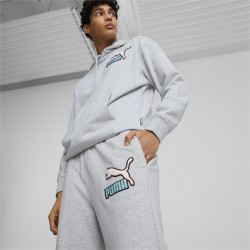 PUMA Fandom Hoodie Men (536114-04)ΓΚΡΙ ΑΝΔΡΙΚΗ ΦΟΥΤΕΡ ΜΠΛΟΥΖΑ