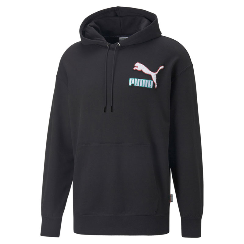 PUMA Fandom Hoodie Men (536114-01)ΜΑΥΡΗ ΑΝΔΡΙΚΗ ΦΟΥΤΕΡ ΜΠΛΟΥΖΑ