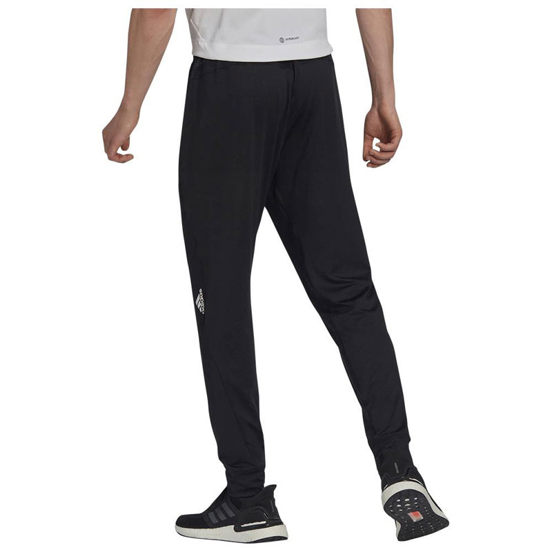 Adidas D4T Workout Warm Παντελόνι Φόρμας με Λάστιχο Μαύρο (HL8771)