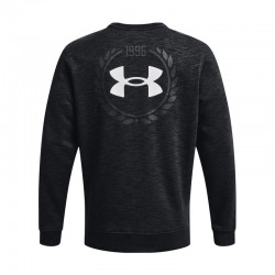 UNDER ARMOUR Essential Heritge Flc Crw (1373814-001)ΑΝΔΡΙΚΗ ΜΑΥΡΗ ΦΟΥΤΕΡ ΜΠΛΟΥΖΑ