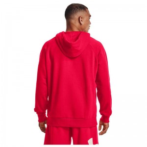 Under Armour Rival Ανδρικό Φούτερ με Κουκούλα και Τσέπες Κόκκινο (1357093-600) Under Armour Rival Ανδρικό Φούτερ με Κουκούλα και Τσέπες Κόκκινο (1357093-600)