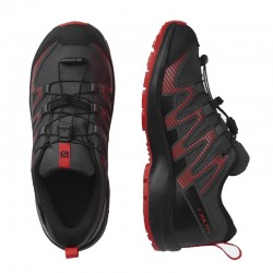 Salomon Xa Pro V8 J (416139)Παιδικά Παπούτσια Αδιάβροχα Μαύρα