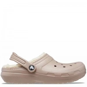 CROCS Classic Lined Clog - Mushroom/Bone (203591-2YB)Γυναικείες Παντόφλες με γούνα Μπεζ CROCS Classic Lined Clog - Mushroom/Bone (203591-2YB)Γυναικείες Παντόφλες με γούνα Μπεζ