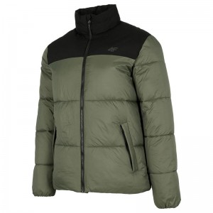 4F Down Ανδρικό Χειμωνιάτικο Μπουφάν Bomber Χακί (H4Z22-KUMP005-43S) 4F Down Ανδρικό Χειμωνιάτικο Μπουφάν Bomber Χακί (H4Z22-KUMP005-43S)