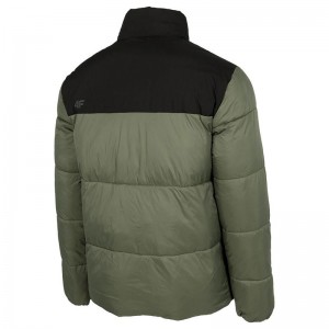 4F Down Ανδρικό Χειμωνιάτικο Μπουφάν Bomber Χακί (H4Z22-KUMP005-43S) 4F Down Ανδρικό Χειμωνιάτικο Μπουφάν Bomber Χακί (H4Z22-KUMP005-43S)