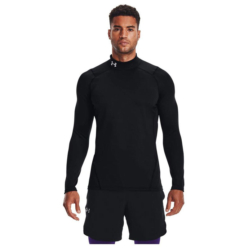 Under Armour ColdGear (1366066-001)Ανδρική Ισοθερμική Μακρυμάνικη Μπλούζα Μαύρη