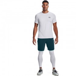 Under Armour HeatGear Ανδρικό Ισοθερμικό Παντελόνι Compression Λευκό (1361586-100)