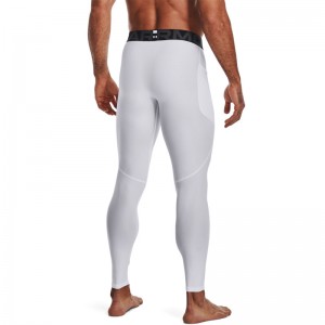 Under Armour HeatGear Ανδρικό Ισοθερμικό Παντελόνι Compression Λευκό (1361586-100) Under Armour HeatGear Ανδρικό Ισοθερμικό Παντελόνι Compression Λευκό (1361586-100)