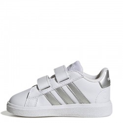 ADIDAS GRAND COURT INF (GW6526)ΒΡΕΦΙΚΟ ΠΑΠΟΥΤΣΙ Cloud White / Matte Silver / Matte Silver