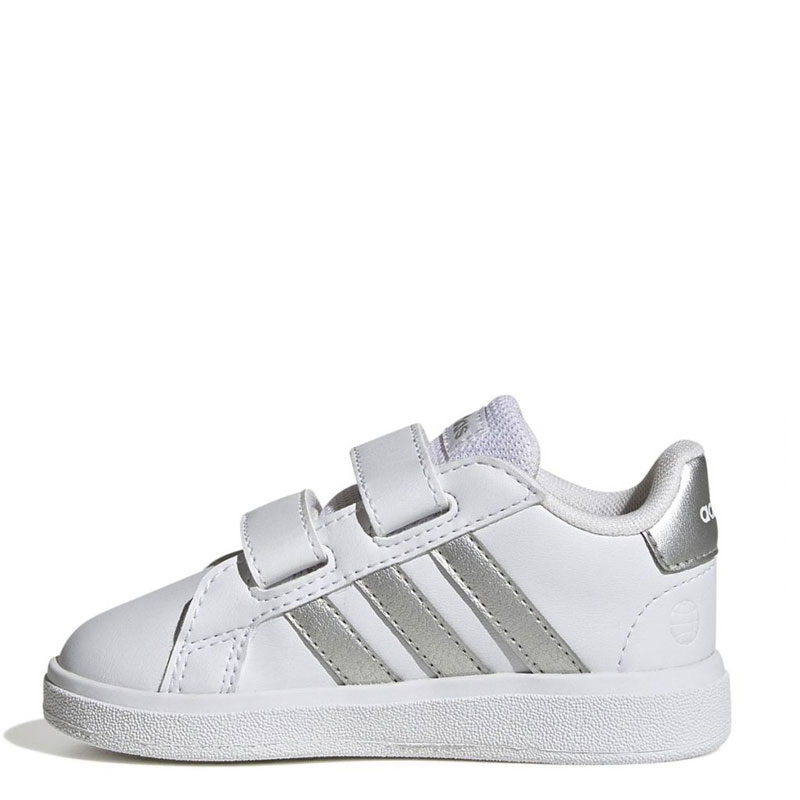 ADIDAS GRAND COURT INF (GW6526)ΒΡΕΦΙΚΟ ΠΑΠΟΥΤΣΙ Cloud White / Matte Silver / Matte Silver