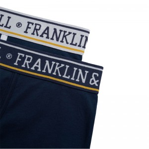 Franklin & Marshall Ανδρικά Μποξεράκια Μπλε 2 ΤΕΜΑΧΙΑ ( I101291-N303) Franklin & Marshall Ανδρικά Μποξεράκια Μπλε 2 ΤΕΜΑΧΙΑ ( I101291-N303)