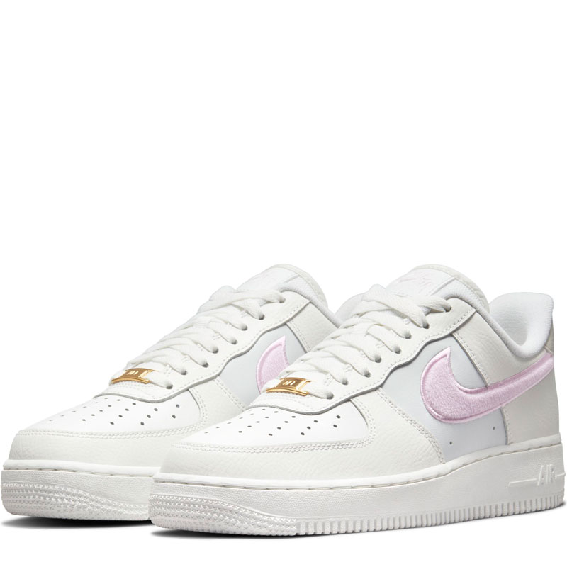 Nike Air Force 1 Low (DQ0826-100) White /Pink /Chenille