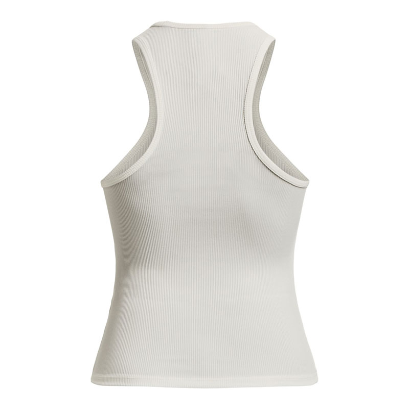 UNDER ARMOUR PROJECT ROCK RIB TANK (1373587-130)ΕΚΡΟΥ ΓΥΝΑΙΚΕΙΟ ΑΜΑΝΙΚΟ T-SHIRT