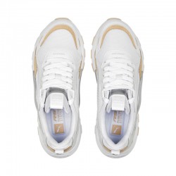 PUMA RS 3.0 Metallic Sneakers Women (392866-01)ΓΥΝΑΙΚΕΙΟ ΥΠΟΔΗΜΑ ΛΕΥΚΟ